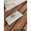 Chanel Gold-Tone Cutout CC Logo Card Holder AP3188 in Grained Calfskin White