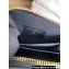 Chanel Gold-Tone Metal Logo Zip Card Holder AP3045 in Grained Calfskin Black