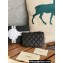 Chanel Gold-Tone Metal Logo Zip Card Holder AP3049 in Grained Calfskin Black
