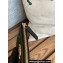Chanel Gold-Tone Metal Logo Zip Card Holder AP3049 in Grained Calfskin Black