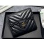 Chanel Classic Small Flap Wallet AP0231 in Lambskin Chevron Black/Gold