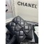 Chanel Classic Small Flap Wallet AP0231 in Lambskin Black/Silver