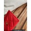 Chanel Classic Card Holder AP0213 in Grained Calfskin Red