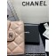 Chanel Classic Small Flap Wallet AP0231 in Lambskin Beige/Silver