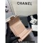 Chanel Classic Small Flap Wallet AP0231 in Lambskin Beige/Silver