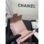 Chanel Classic Small Flap Wallet AP0231 in Grained Calfskin Beige/Silver