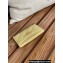 Chanel Classic Card Holder AP0213 in Grained Calfskin Yellow