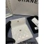 Chanel Boy Small Flap Wallet AP2090 in Lambskin White/Gold