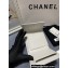 Chanel Boy Small Flap Wallet AP2090 in Lambskin White/Gold