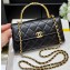 Chanel Phone Holder with Chain AP2946 Black 2023 (ORIGINAL QUALITY)
