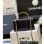 Chanel Phone Holder with Chain AP2946 Black 2023 (ORIGINAL QUALITY)
