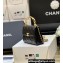 Chanel Mini Handle Clutch Bag with Chain AP2945 Black 2023 (ORIGINAL QUALITY)