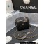 Chanel Grained Calfskin Mini Vanity with Classic Chain Bag AP1340 Black 2023 (ORIGINAL QUALITY)