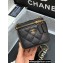 Chanel Grained Calfskin Mini Vanity with Classic Chain Bag AP1340 Black 2023 (ORIGINAL QUALITY)