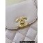 Chanel Shiny Aged Calfskin Mini Shopping Bag AS4416 Light Pink 2023 (ORIGINAL QUALITY)