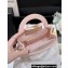 Chanel Shiny Aged Calfskin Mini Shopping Bag AS4416 Light Pink 2023 (ORIGINAL QUALITY)