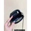 Chanel Shiny Aged Calfskin Clutch with Chain Bag AP3435 Black 2023 (ORIGINAL QUALITY)