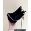 Chanel Velvet Small Hobo Bag AS4323 Black 2023 (ORIGINAL QUALITY)