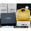 Chanel 31 Tweed Mini Shopping Bag AS4133 Yellow 2023 (ORIGINAL QUALITY)