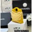 Chanel 31 Tweed Mini Shopping Bag AS4133 Yellow 2023 (ORIGINAL QUALITY)