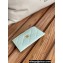 Chanel Classic Card Holder AP0213 in Grained Calfskin Pale Green