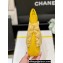 Chanel 31 Tweed Mini Shopping Bag AS4133 Yellow 2023 (ORIGINAL QUALITY)