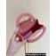 Chanel Shiny Aged Calfskin Mini Shopping Bag AS4416 Coral Pink 2023 (ORIGINAL QUALITY)