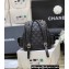 Chanel Grained Shiny Calfskin Small Backpack Bag AS4399 Black 2023 (ORIGINAL QUALITY)