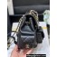 Chanel Grained Shiny Calfskin Small Backpack Bag AS4399 Black 2023 (ORIGINAL QUALITY)