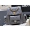 Chanel Grained Shiny Calfskin Small Backpack Bag AS4399 Gray 2023 (ORIGINAL QUALITY)