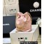 Chanel Shiny Calfskin CHANEL 22 Mini Handbag AS3980 Light Pink/Gold 2023 (ORIGINAL QUALITY)