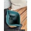 Chanel Classic Card Holder AP0213 in Grained Calfskin Green