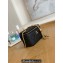 Chanel Small Sweet Heart Vanity Case Bag 81247 in Grained Calfskin Black