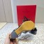 Valentino Heel 11cm Platform 3cm Vlogo sandals in Patent leather Black