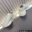 Gucci leather Rhyton Women/Men Sneakers with Contrasting Interlocking G cut-out White/Pink 2023