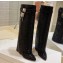 Givenchy Heel 8.5cm Shark Lock boots Black with strass 2023