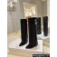 Givenchy Heel 8.5cm Shark Lock boots Black with strass 2023