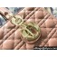 Dior Large Lady Dior Bag in Cannage Lambskin Nude