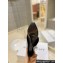 Givenchy Heel 8.5cm Shark Lock ankle boots Silver Gray with strass 2023