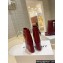 Givenchy Heel 8.5cm Shark Lock ankle boots in smooth calfskin leather Dark Red 2023