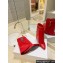 Givenchy Heel 8.5cm Shark Lock ankle boots in smooth calfskin leather Red 2023