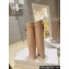 Givenchy Heel 8.5cm Shark Lock boots in smooth calfskin leather Nude 2023