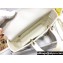 Dior Large Lady Dior Bag in Cannage Lambskin White