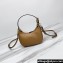 Miu Miu Leather hobo bag 5BP084 Brown