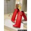 Givenchy Heel 8.5cm Shark Lock boots in smooth calfskin leather Red 2023