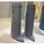 Givenchy Heel 8.5cm Shark Lock boots in washed denim Blue 2023