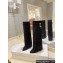 Givenchy Heel 8.5cm Shark Lock boots in Tweed Black 2023