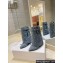 Givenchy Heel 8.5cm Shark Lock ankle boots in denim with pearls 2023