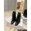 Givenchy Heel 8.5cm Shark Lock ankle boots in smooth calfskin leather Stitching Black 2023