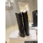 Givenchy Heel 8.5cm Shark Lock boots in smooth calfskin leather Stitching Brown 2023